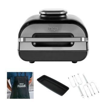 Exclusive Bundle: Ninja Foodi MAX Air Fryer & Health Grill With Extra Accessories