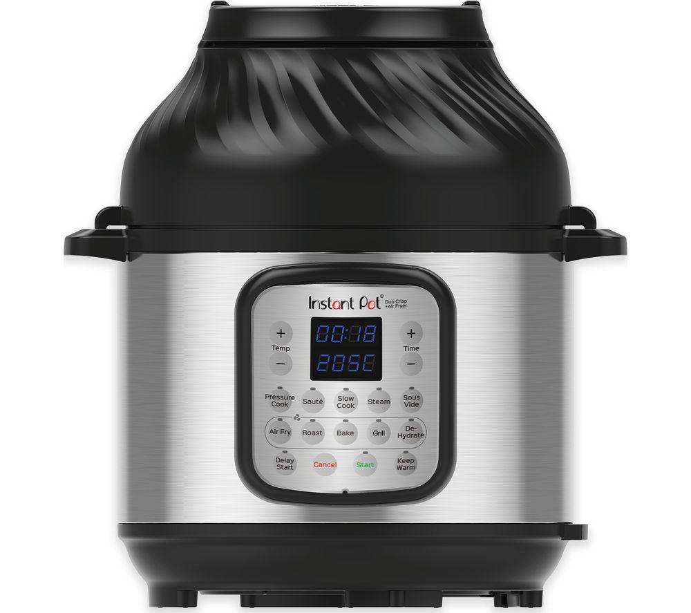INSTANT Duo Crisp 6 11-in-1 Multi-Cooker & Air Fryer - Stainless Steel, Stainless Steel INSTANT Duo Crisp 6 11-in-1 Multi-Cooker & Air Fryer - Stainless Steel, Stainless Steel