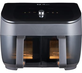 INSTANT Vortex Plus ClearCook Dual Basket Air Fryer - Black, Black