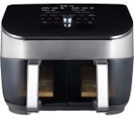 INSTANT Vortex Plus ClearCook Dual Basket Air Fryer - Stainless Steel, Stainless Steel