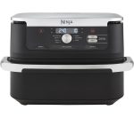 NINJA Foodi FlexDrawer AF500UK 10.4L Dual Air Fryer – Black, Black