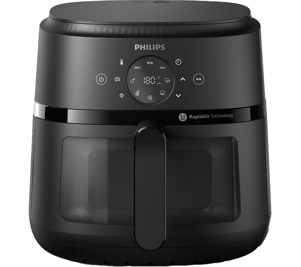 PHILIPS 2000 Series NA230/09 Air Fryer - Black, Black PHILIPS 2000 Series NA230/09 Air Fryer - Black, Black