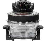 QUEST 43850A Halogen Air Fryer – Clear & Black, Clear,Black