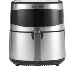 SALTER Go Healthy XXL EK4628 8L Air Fryer – Steel & Black, Black,Silver/Grey