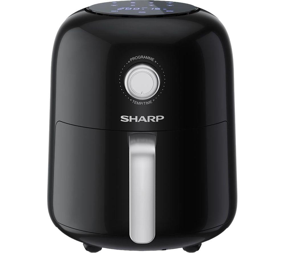 SHARP AF-GS404AU-B Air Fryer - Black, Black SHARP AF-GS404AU-B Air Fryer - Black, Black