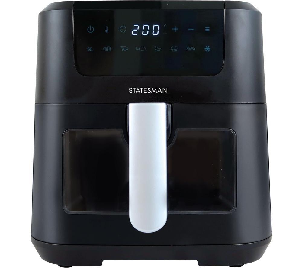 STATESMAN SKAF05015BK Air Fryer - Matt Black, Black STATESMAN SKAF05015BK Air Fryer - Matt Black, Black