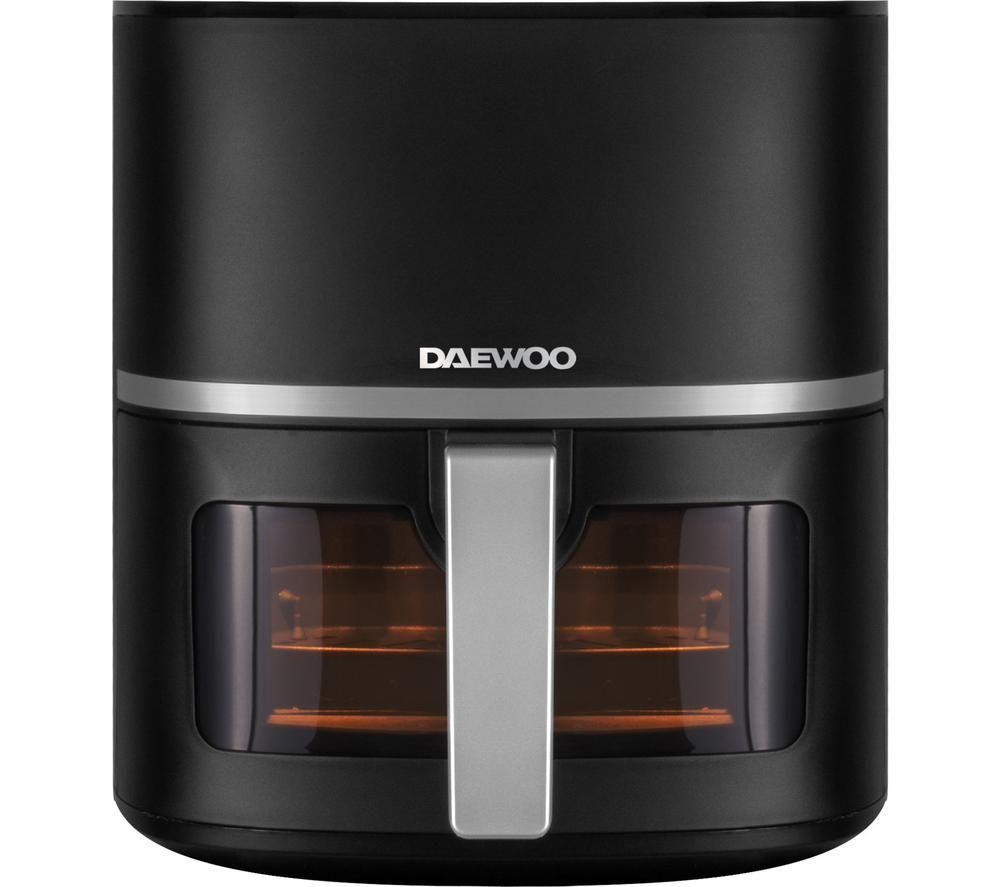 Daewoo SDA2727GE Air Fryer - Black, Black Daewoo SDA2727GE Air Fryer - Black, Black