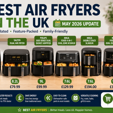 Best Air Fryers UK 2026: The Ultimate Buying Guide