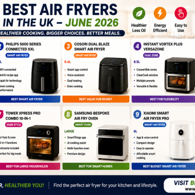 Top 10 Best Dual Basket Air Fryers in the UK
